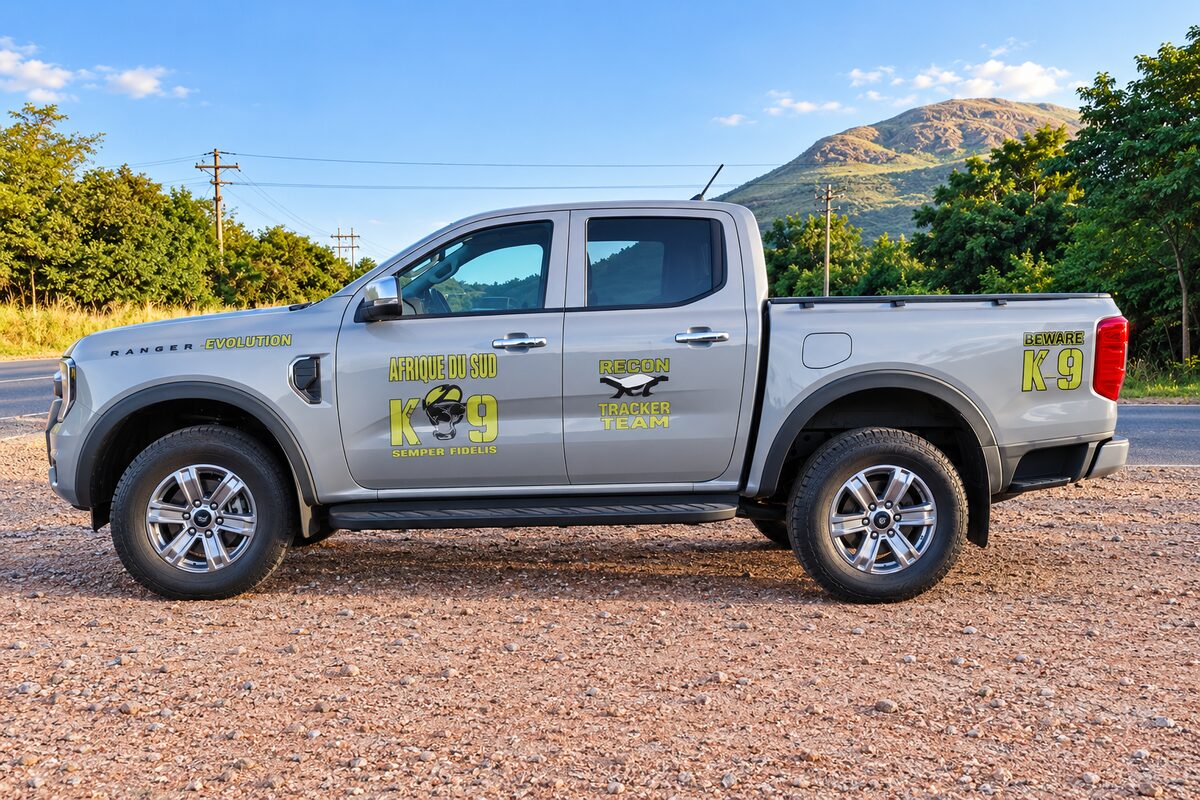 Afrique Du Sud K9 response fleet vehicle